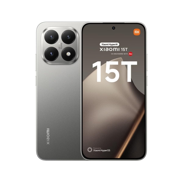 Xiaomi 15T Gray 12GB+256GB (entsperrt) Dual Sim Smartphone