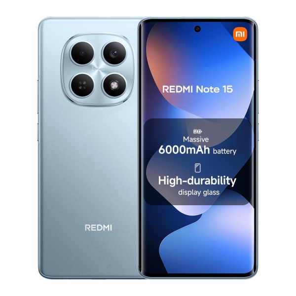 XIAOMI Redmi Note 15 Smartphone 6+128GB Massiver 6000mAh Akku Wasser