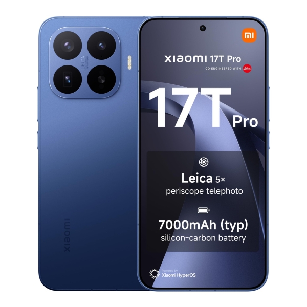 XIAOMI 17T Pro Smartphone 12+512GB 6,83 144Hz Eye Care Display 7000mAh (Typ)
