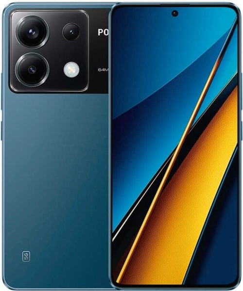 SMARTPHONE XIAOMI POCO X6 5G 23122PCD1G 256GB DUAL SIM 6,67″ 64MP BLAU NO X7