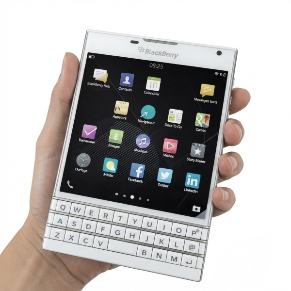 BlackBerry Passport Q30 (SQW100-1) 32GB+3GB White Edition Unlocked Smartphone