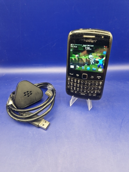 BlackBerry Curve 9360 Smartphone (entsperrt) – schwarz getestet und funktioniert