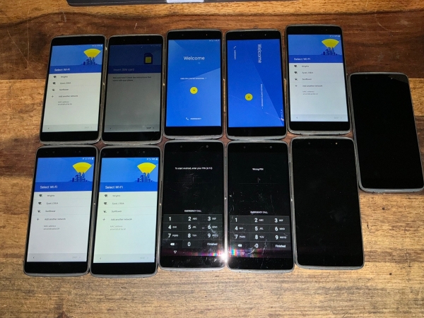 Restposten 11 x BlackBerry DTEK50 16GB schwarz Android Smartphones Beschreibung lesen
