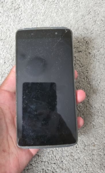 BLACKBERRY DTEK50 Schwarz Smartphone Handy *Defekt*
