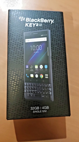 BlackBerry KEY2 Smartphone, 64 GB, Schwarz