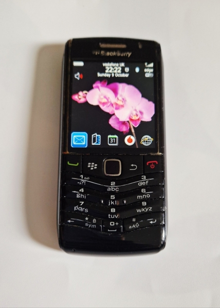 BlackBerry Pearl 9105 (Vodafone) schwarz Retro Smartphone