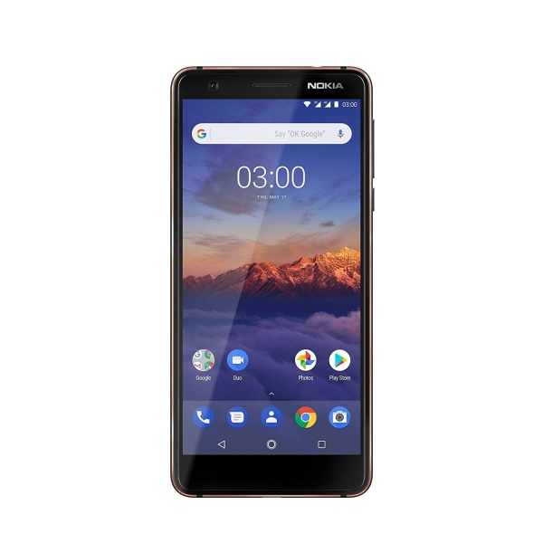 Nokia 3.1 Version 2018 Smartphone 16 GB Blau/Kupfer „gut“