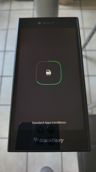 BlackBerry  Leap – 16GB – Schwarz (Ohne Simlock) Smartphone