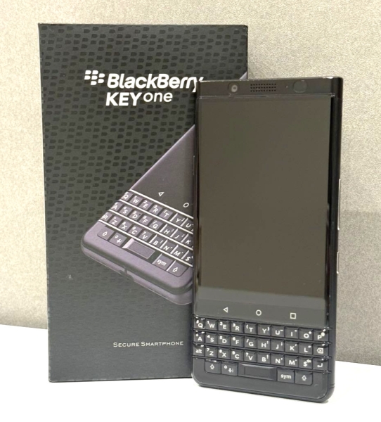 BlackBerry KEYone BBB100-7 64GB SIM-frei Android Smartphone schwarz