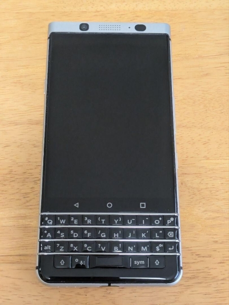 BlackBerry Keyone 32GB silber Smartphone SIM-Standard: nanoSIM (SIM-frei/LTE)