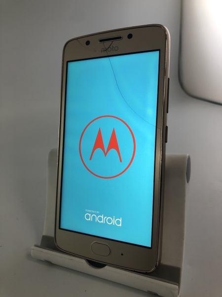 Motorola Moto G5 Gold entsperrt Android Touchscreen Smartphone gesprungenes Display brennt
