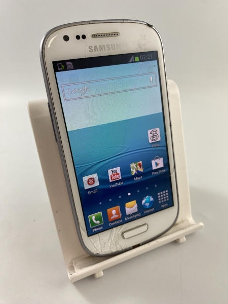Samsung Galaxy S3 mini weiß 3 Netzwerk 3G 8GB 4,0″ Android Smartphone gesprungen