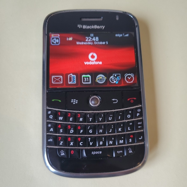 Blackberry Bold 9000 entsperrt B128
