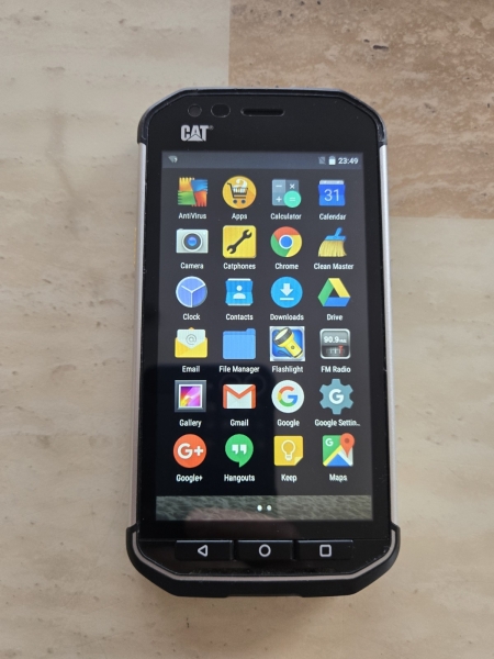 Cat S40 16GB schwarz entsperrt Android Ruggle 4G LTE NFC 4.7 Handy GRATIS P+P