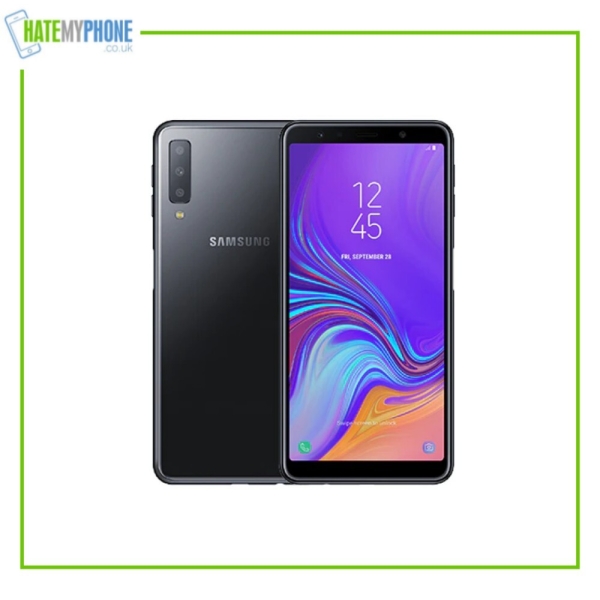 Samsung Galaxy A7 2018 schwarz entsperrt 64GB 6,0″ Triple Kamera Android Smartphone