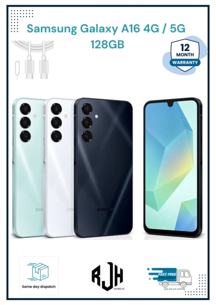 Samsung Galaxy A16 4G – 5G 128GB Smartphone Android entsperrt makellos A+++
