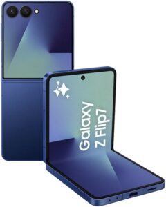 Samsung Galaxy Z Flip7 5G Android Smartphone 512GB AI Handy SIM frei blau