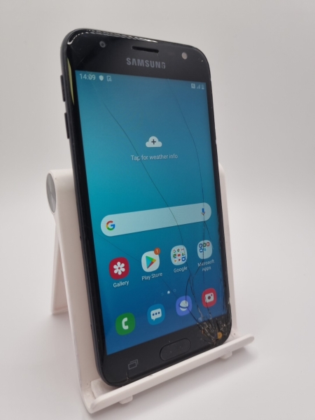 Samsung Galaxy J3 2017 schwarz O2 16GB 5,0″ 13MP Android Smartphone gesprungen