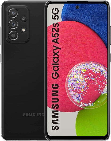 Samsung Galaxy A52S 5G 4GB RAM 128GB schwarz entsperrt Smartphone Klasse „B“ Zustand