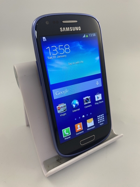 Samsung Galaxy S3 mini blau Virgin Media Netzwerk 8GB 4″ 5MP Android Smartphone