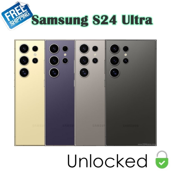neu Samsung Galaxy S24 Ultra 5G SM-S926U 12+256GB Ohne Vertrag Handys Smartphone