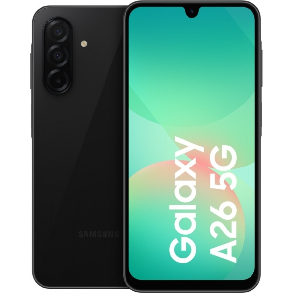 Samsung Galaxy A26 A266 5G/LTE Smartphone 128GB 6GB RAM schwarz Triple-Kamera