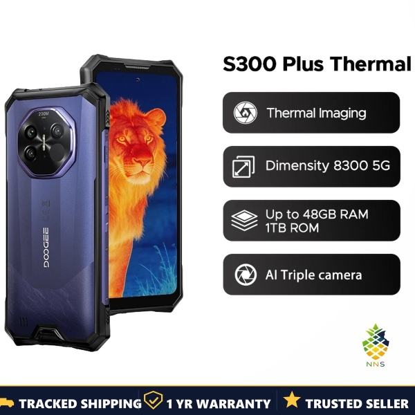 Doogee S300 Plus Thermal Rugged Phone 5G 12GB 1TB Android 16 6,78“ 11000mAh