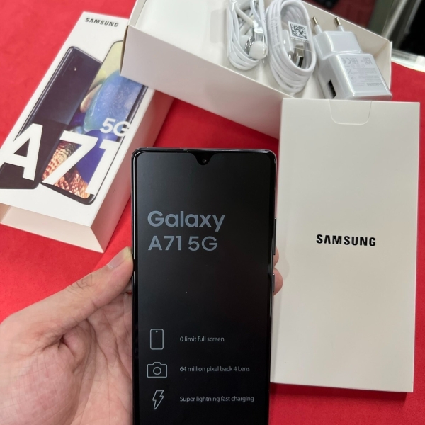 Samsung Galaxy A71 5G SM-A716U A716B 128GB Unlocked, 64MP 6.7″ Smartphone
