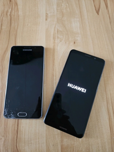 Smartphone Handy, Huawei, Samsung
