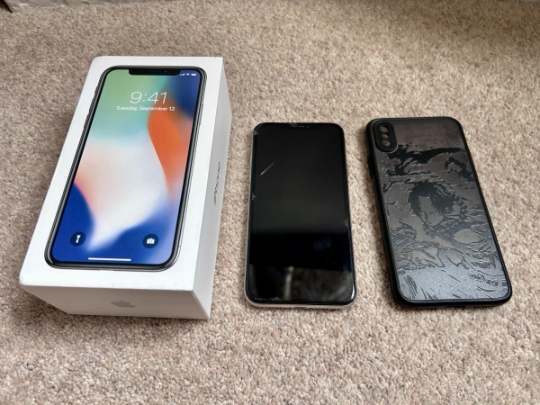 Apple iPhone X Spacegrau 64GB entsperrt Smartphone MQAD2B/A OVP