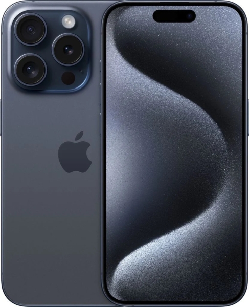 Smartphone Apple iPhone 15 Pro Max 256GB 6,7” Dynamic Island Titan Blau A3106