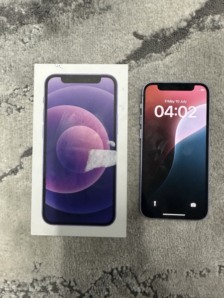 Apple iPhone 12 mini 128GB lila Smartphone entsperrt – gebraucht – originalverpackt