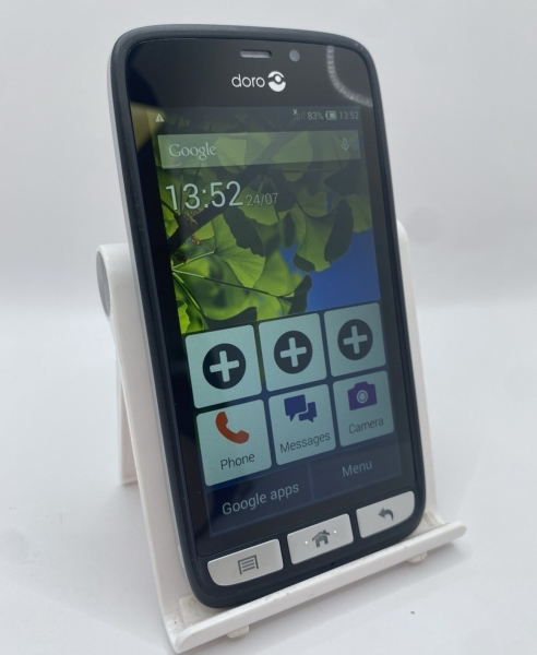 Doro Liberto 820 schwarz entsperrt 8GB 4,5″ 8MP Android Smartphone unvollständig