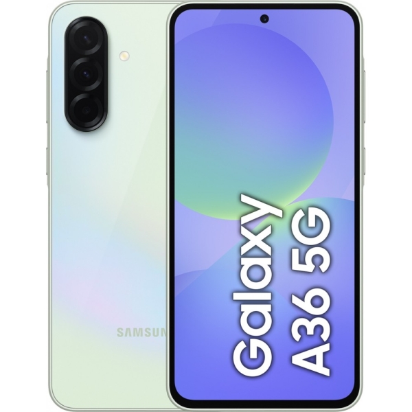 Samsung SM-A366BLGGEUE Galaxy A36 5G 256 GB/ 8 GB – Smartphone – awesome lime