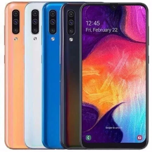 Samsung Galaxy A50 128GB entsperrt 4G Android Smartphone Klasse B guter Zustand