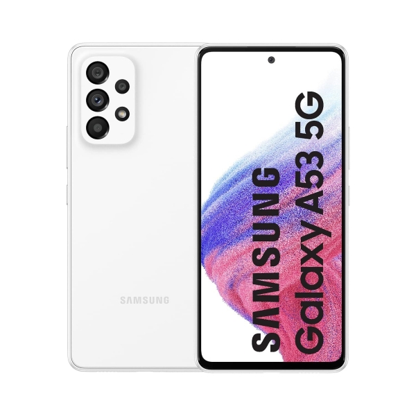 Samsung Galaxy A53 6/128 GB 5G Smartphone – Weiß, B-Ware