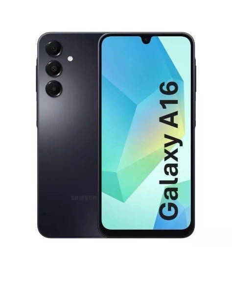 Samsung Galaxy A16 Smartphone 128GB entsperrt 4G Dual Sim schwarz simfrei
