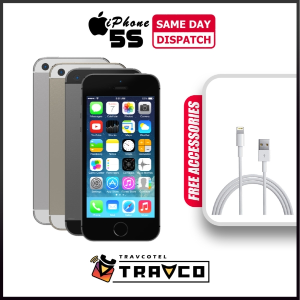Apple iPhone 5S 16GB GRAU entsperrt SIM-frei 4G LTE Smartphone Klasse „B“