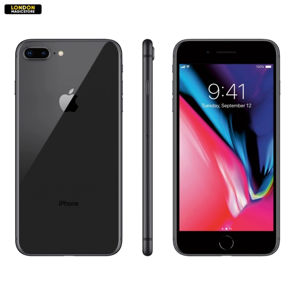 Apple iPhone 8 Plus Space Grau iOS Smartphone – Siehe Beschreibung