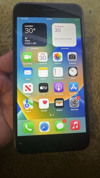 Apple iPhone 8 Plus 256GB entsperrt SIM-frei – voll funktionsfähig – gesprungenes Display
