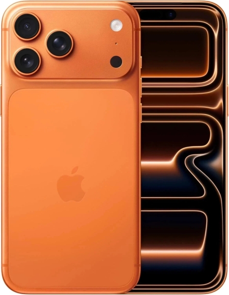 Apple iPhone 17 Pro Max 256GB 5G Smartphone entsperrt mit A19 Pro Chip – Orange