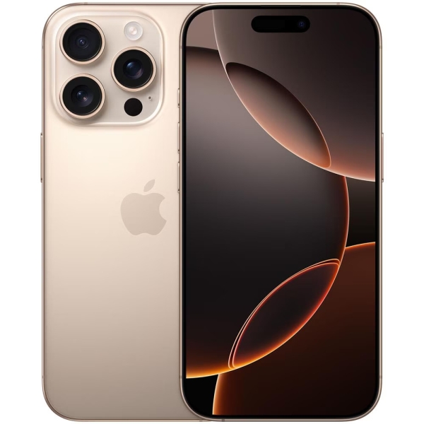 SMARTPHONE APPLE IPHONE 16 PRO 128GB DUAL SIM 5G A18 PRO 48MP TITANIUM SAND