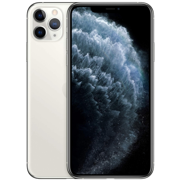 Apple iPhone 11 Pro Max 64GB Matt Silber Guter Zustand Entsperrt iOS Smartphone