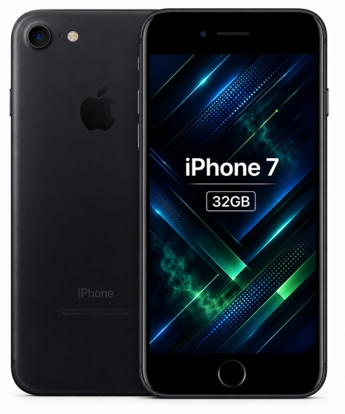 Günstiges Apple iPhone 7 32GB Smartphone schwarz Retina Display Touch ID KLASSE B+
