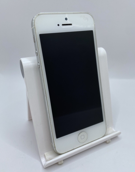 Apple iPhone 5 silber 4″ iOS Smartphone guter Bildschirm für Ersatzteile & Reparaturen #C