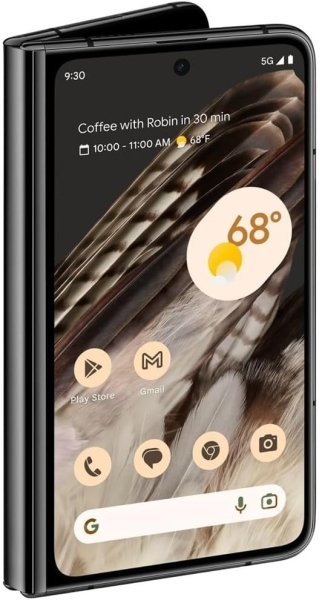 Google Pixel Fold Dual SIM 512GB Obsidian Smartphone 100 Akkuzustand gebraucht