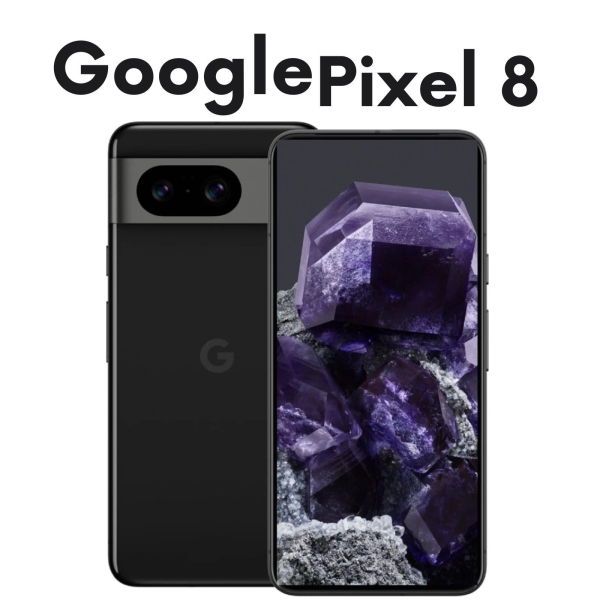 Google Pixel 8 5G 128GB entsperrt Android Smartphone Obsidian Pristine A++