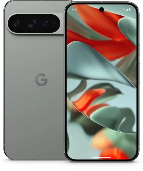 Google Pixel 9 Pro 5G Smartphone 128GB, Hazel Grey, Dual SIM-frei, entsperrt UK