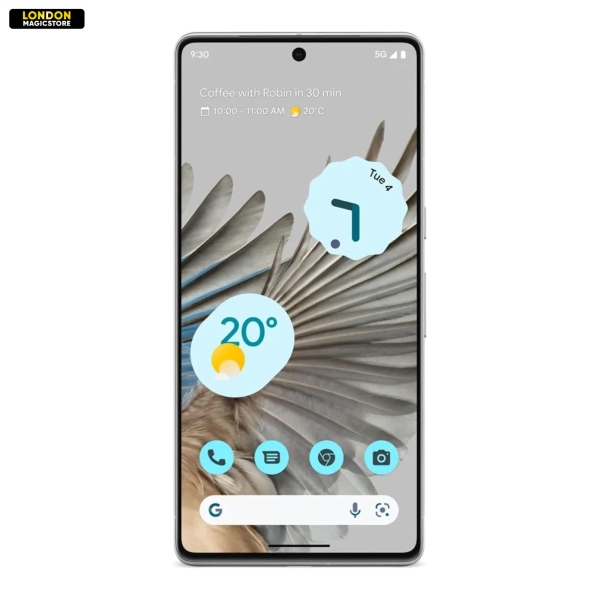 Google Pixel 7 Pro 128GB weiß 5G entsperrt Smartphone – Top Zustand