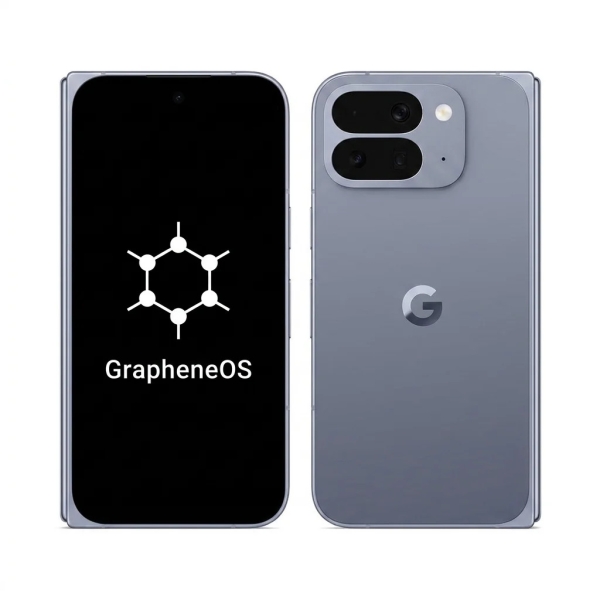 Google Pixel 10 Pro Fold 256GB Jade GrapheneOS entsperrt Smartphone – Hervorragend